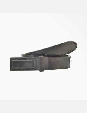 Ceintures Dickies Big & Alti Cuir Mechanic Noir | 960WVCSKH