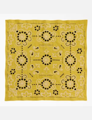 Chapeaux Dickies New York Sunshine x Table Saw Bandana Jaune | 013BUQKHS