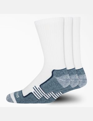 Chaussettes Dickies Industrial Strength Crew Blanche | 748ZIDCOW
