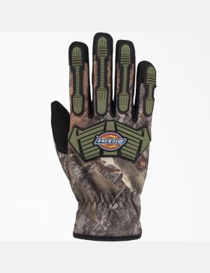 Gants Dickies Camo Performance D'hiver Noir Camouflage | 924OUAHLF