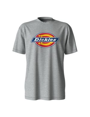 Hauts Dickies Corta Sleeve Tri-Color Logo Graphique Grise | 086ZYOBVU