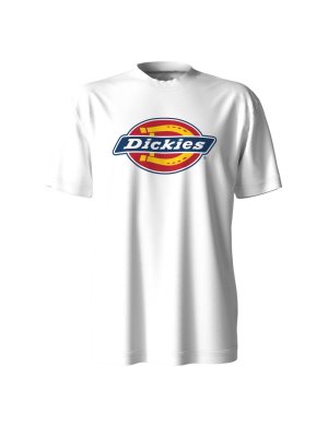 Hauts Dickies Corta Sleeve Tri-Color Logo Graphique Blanche | 689MIRWNL