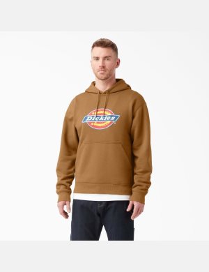Hauts Dickies D'eau Repellent Tri-Color Logo Marron | 352COIDEA