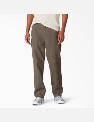 Pantalon De Planche À Roulettes Dickies Slim Fit Marron Clair | 507RVYGMF