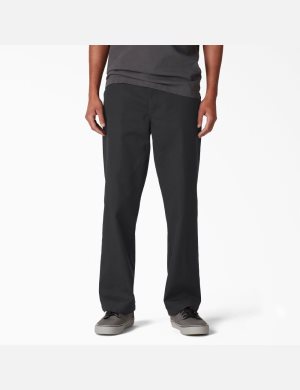 Pantalon De Planche À Roulettes Dickies Regular Fit Twill Noir | 536JWBTND