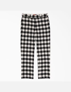 Pantalon De Travail Dickies Opening Ceremony Tweed 874 Noir Blanche | 715GAHRUM