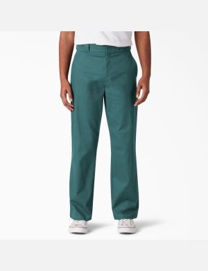 Pantalons Décontractés Dickies Regular Fit Twill & Ripstop Vert | 328OZQBNW