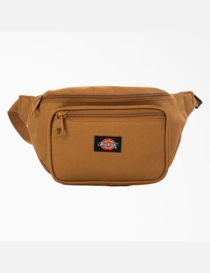 Sac Banane Dickies Solid Color Marron | 398ZFHNUQ