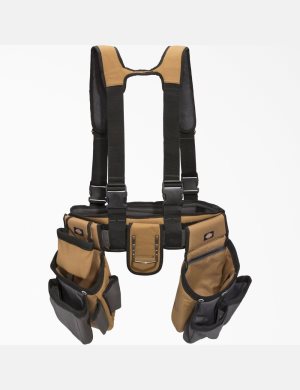 Sacs À Outils Dickies 4-Piece Carpenter's Rig Marron | 369USKYJN