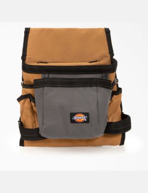 Sacs À Outils Dickies 8-Pocket and Utility Pouch Marron | 795WCFINO