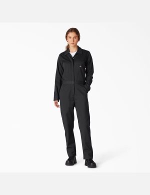 Salopettes Dickies Long Sleeve Noir | 980UWPTVI