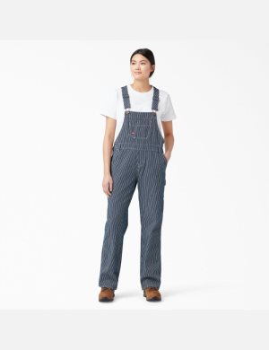 Salopettes Dickies Relaxed Fit Bib Stripes | 743TOPJUH