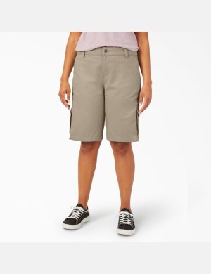 Shorts Dickies Plus Relaxed Fit Cargo Marron | 927CNULWD