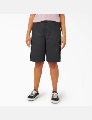 Shorts Dickies Plus Relaxed Fit Cargo Noir | 520LIZBUT