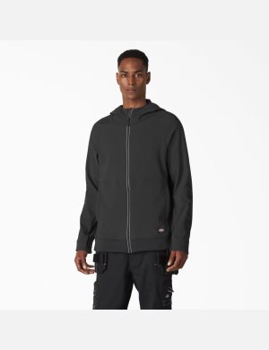 Sweat À Capuche Dickies Ultimate ProTect Zip Noir | 672APTCMV
