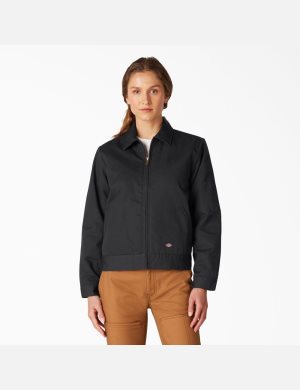 Vestes Décontractées Dickies Insulated Eisenhower Noir | 576BYLMXQ
