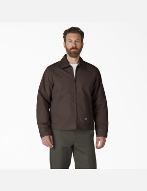 Vêtements D'extérieur Dickies Insulated Eisenhower Marron Foncé | 453PUVAYW